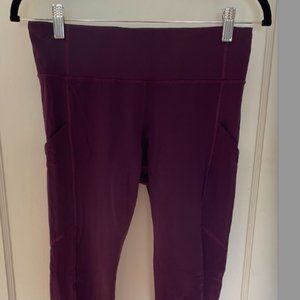 Lululemon maroon leggings